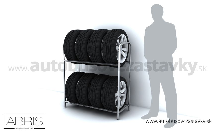 pozinkovane regale na pneumatiky cena 30 eur, pozinkovane stojany na pneumatiky pre 8 pneumatiky cena 30 eur